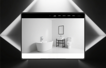 定制网站设计：为卫浴企业搭建沉浸式品牌体验场
